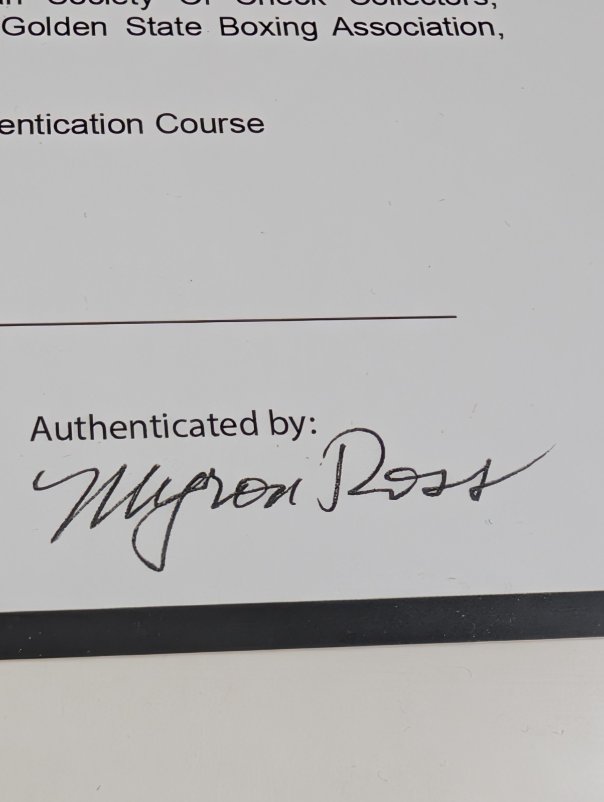 Mick Jagger Authentic Signed Photo – Rolling Stones – Heroes & Legends COA Myron