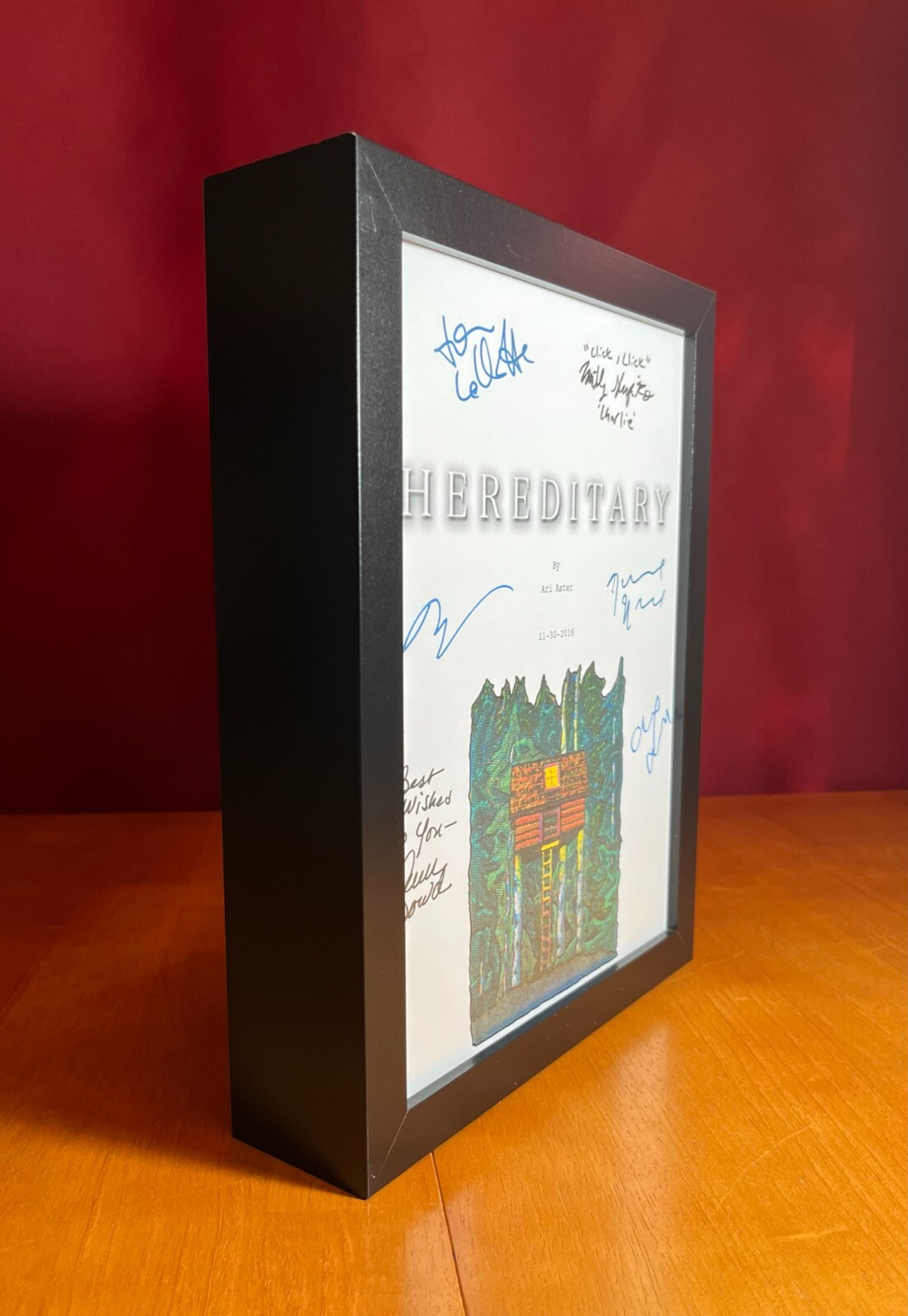 Hereditary Script Signed- Autograph Reprints- 118 Pages