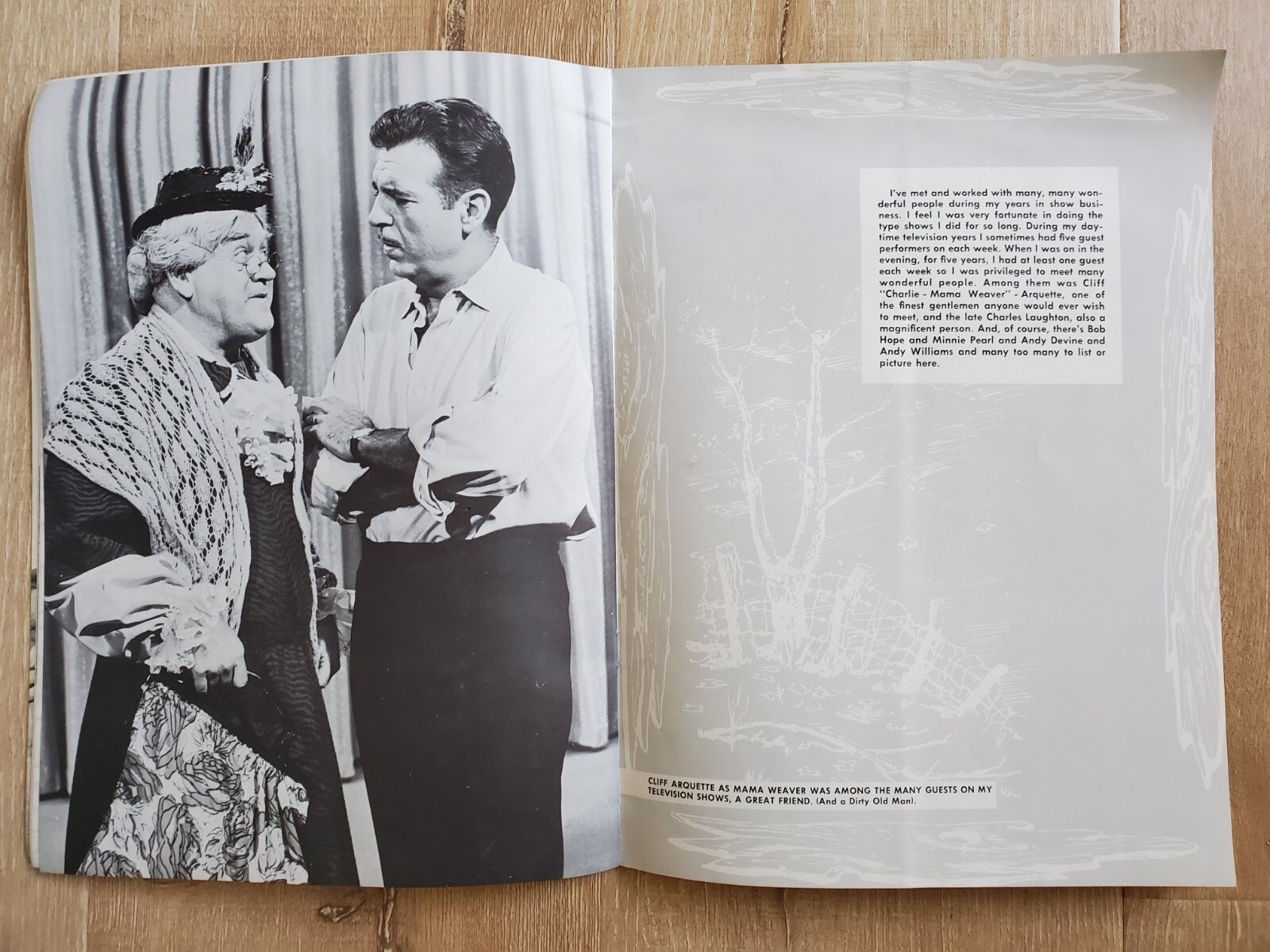 TENNESSEE ERNIE FORD Autobiography Booklet c1965 Gospel Radio Television Star