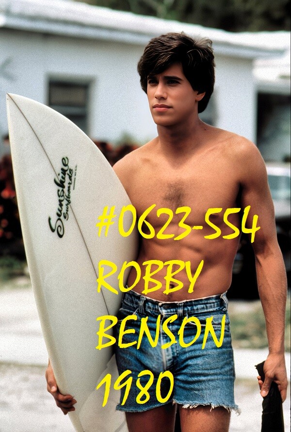 VINTAGE MALE PORTRAIT-#0523-554 -ROBBY BENSON 1980 -HIGH RES