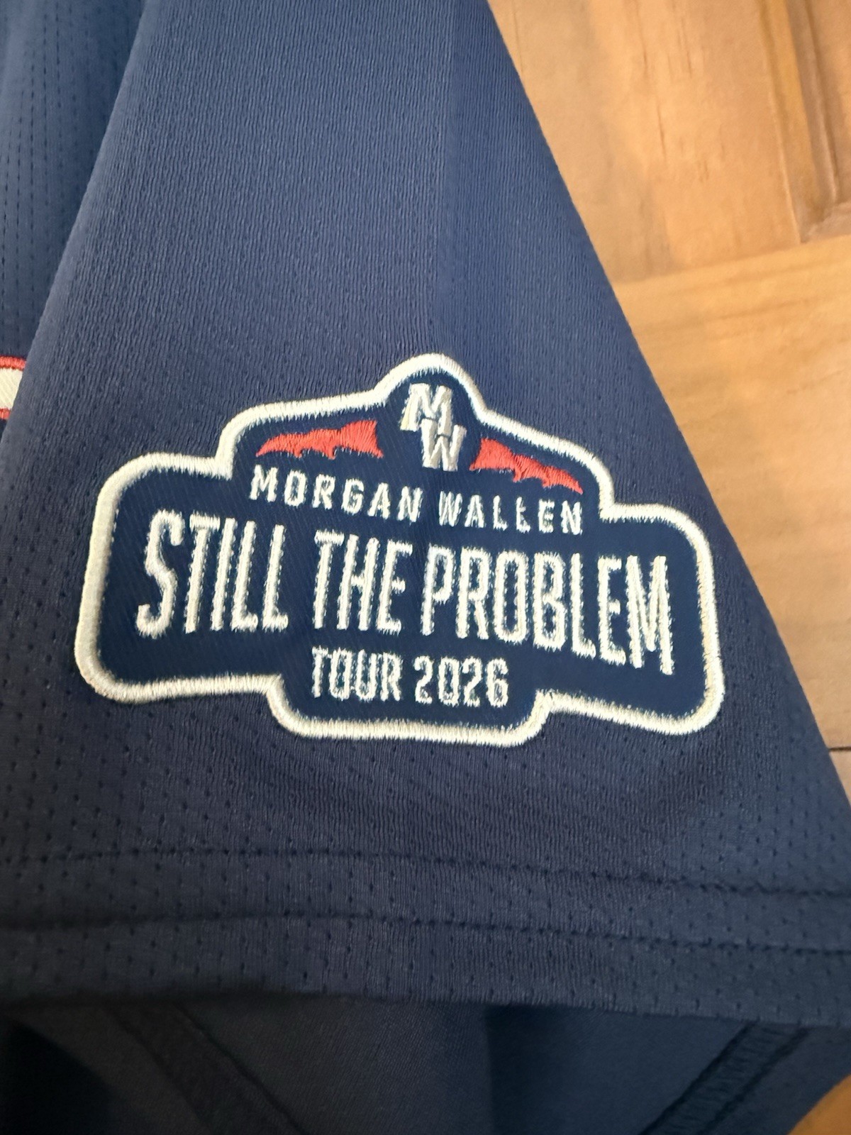 Morgan Wallen 2026 “Still The Problem’ Tour Baseball Jersey XL Official