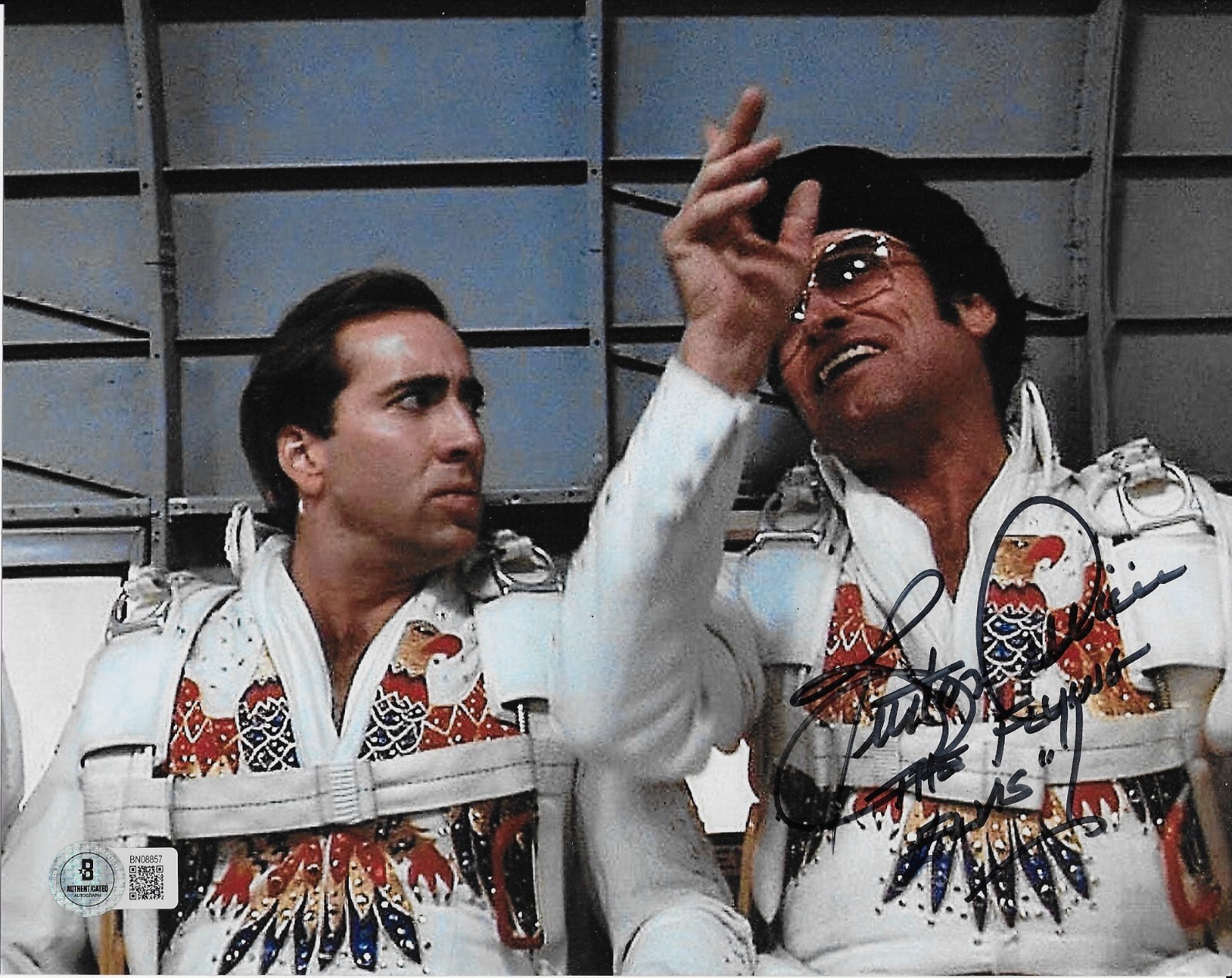 BURTON GILLIAM Signed Autographed 8×10 Photo Beckett BAS COA Honeymoon in Vegas