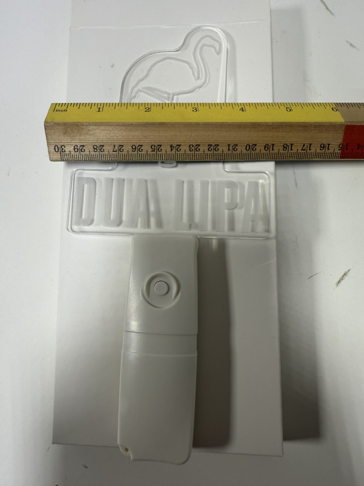 DUA LIPA 2017 USA TOUR Musical +++ FLAMING GLOW STICK +++ OFFICIAL NEW!
