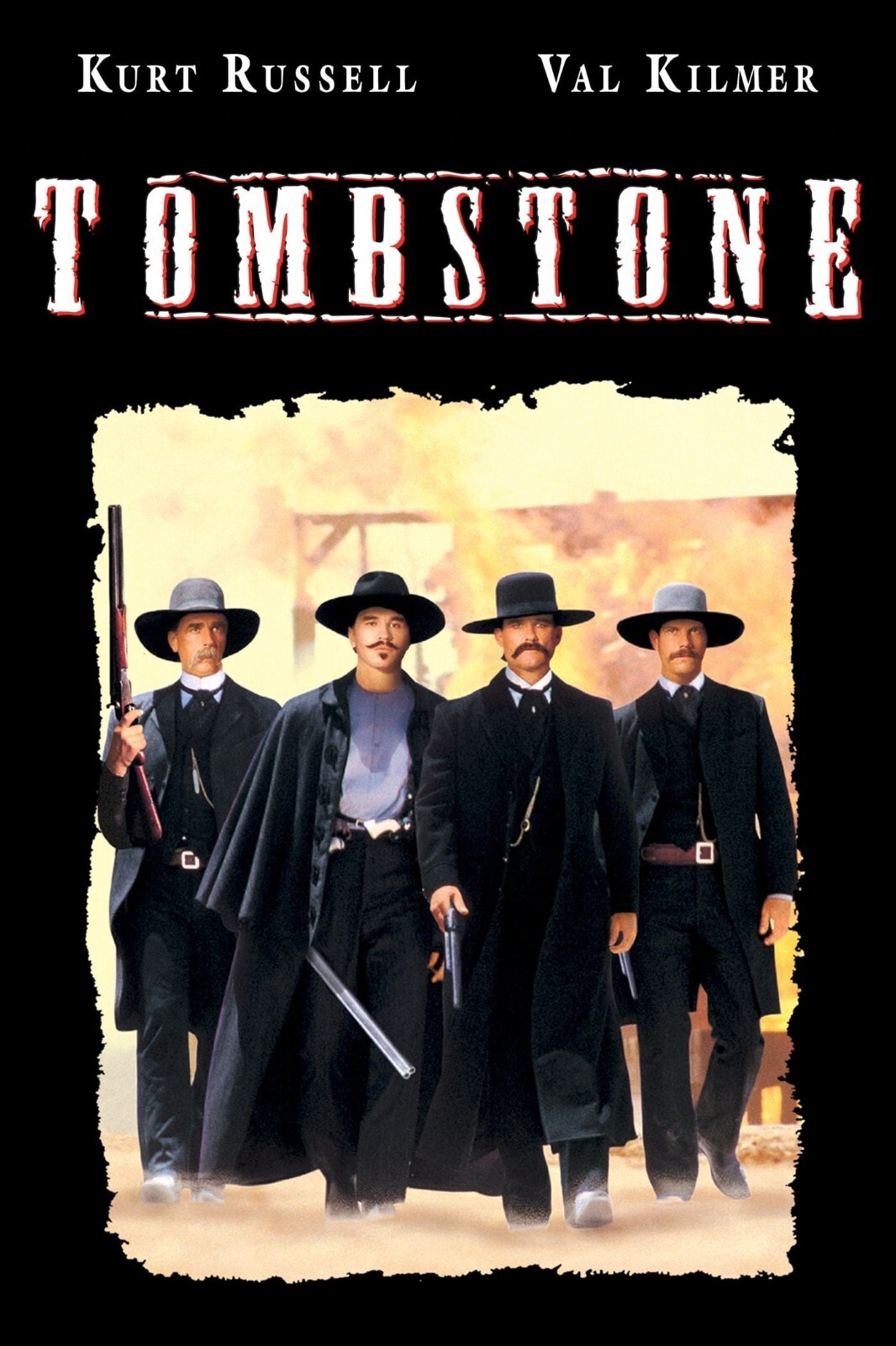 1993 Tombstone Movie Poster 11X17 Wyatt Earp Doc Holliday Val Kilmer Russell 🍿