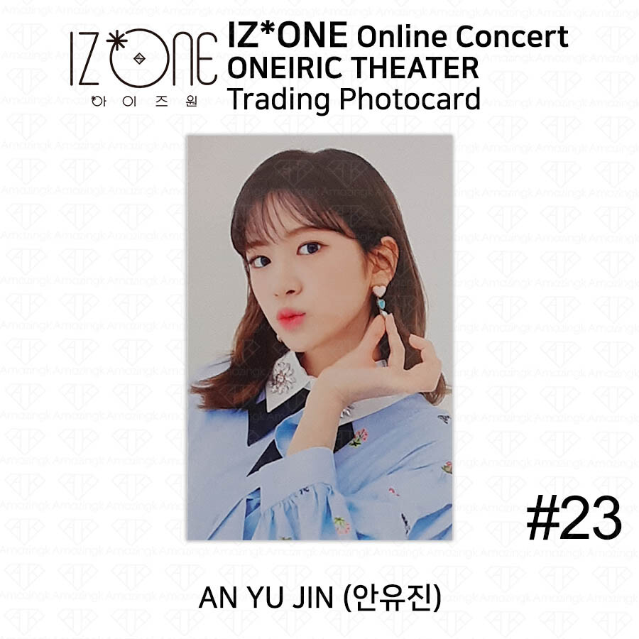 IZ*ONE 2020 Oneiric Theater 2nd Online Concert Trading card An Yujin IVE