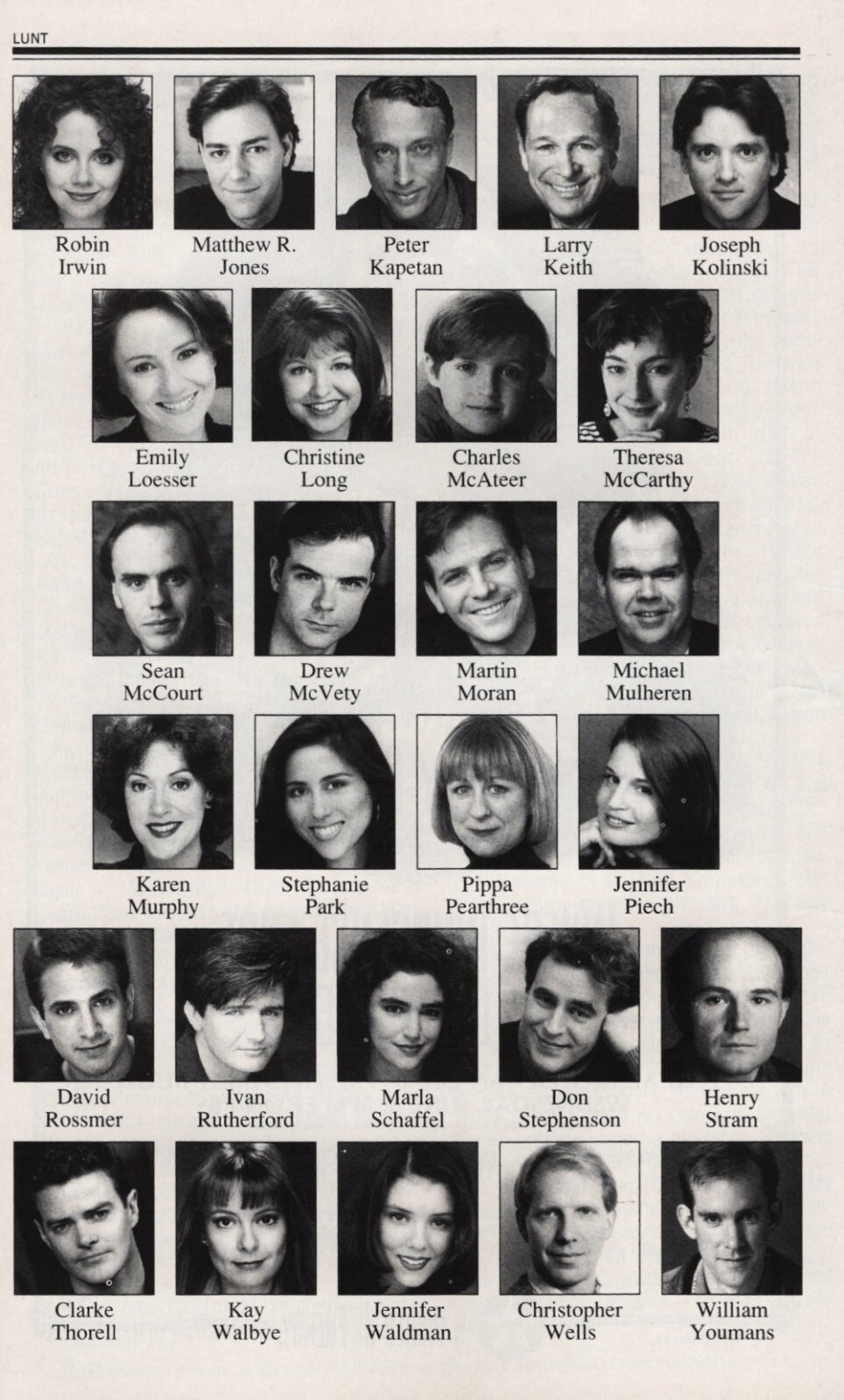 Brian d’ Arcy James (Signed) “TITANIC” Victoria Clark 1998 Playbill with Ticket