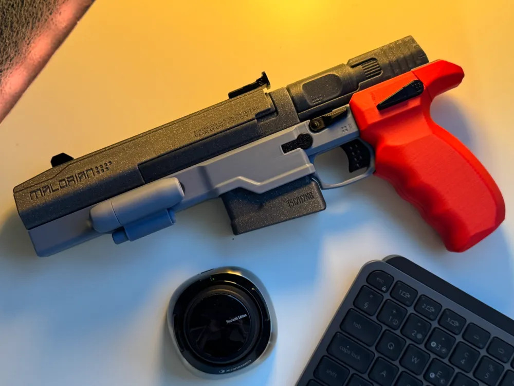 Johnny Silverhand 3D Printed PistolCyberpunk 2077 Malorian Arm 3516