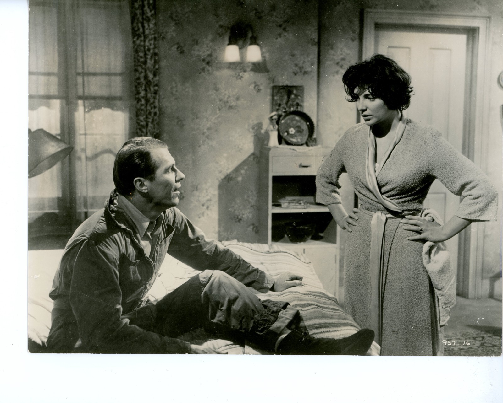 The Wayward Bus (1962) 7×9.5 black & white movie still photo #16