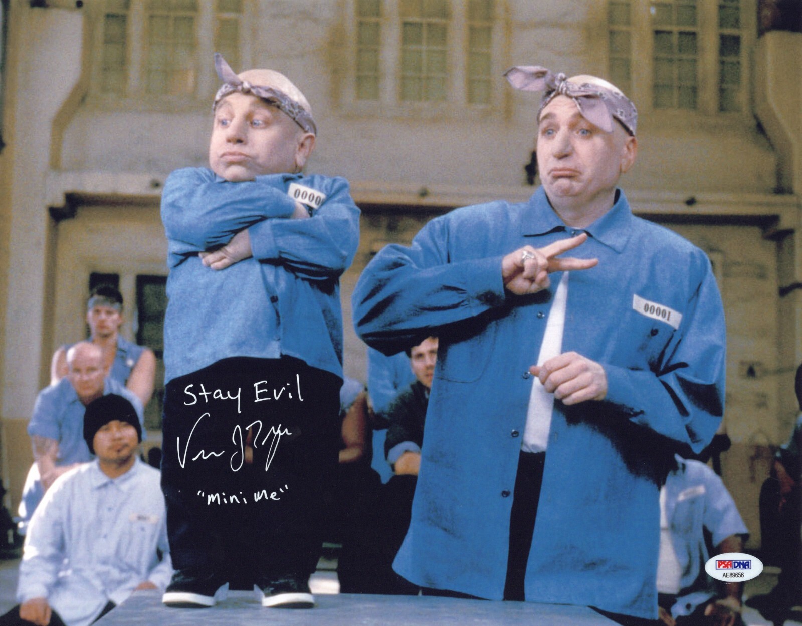 Vern Troyer autographed signed inscribed 11×14 photo Austin Powers PSA COA