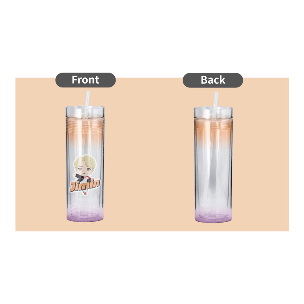 BTS TinyTAN Official Licensed BTS Product Ice Cup Tumbler 11.8 oz – Jimin