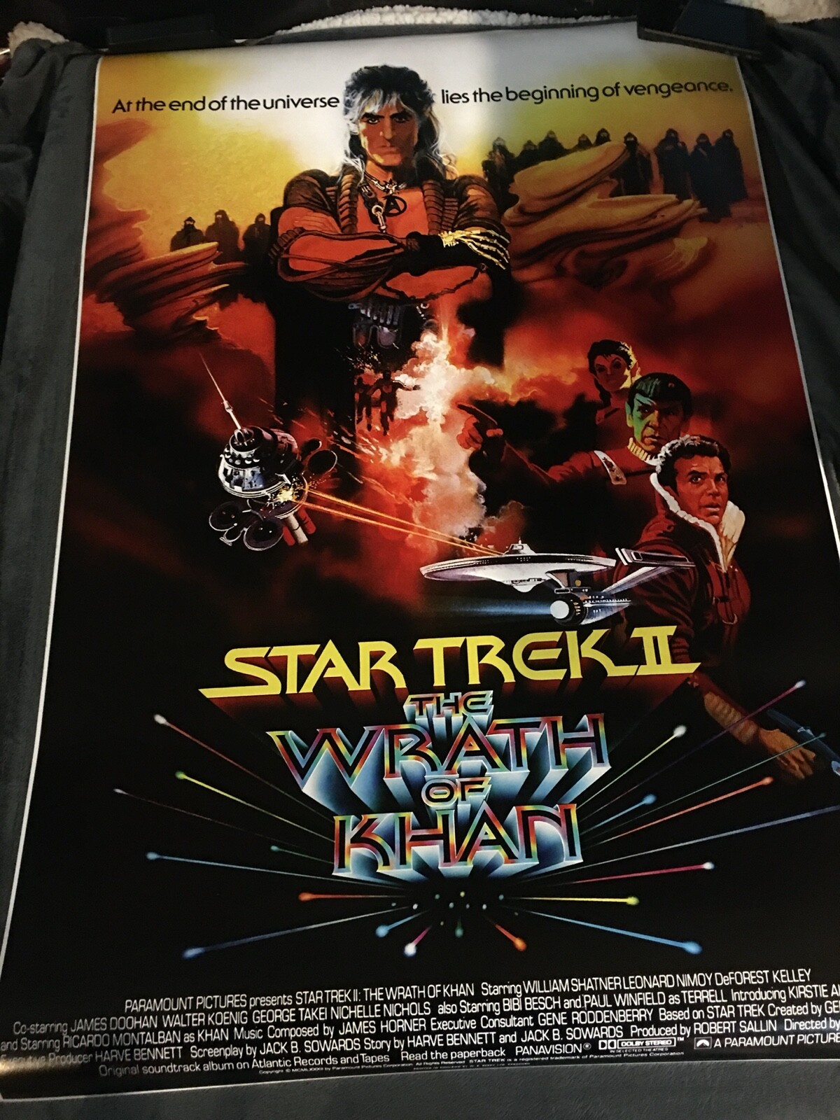 Star Trek: The Wrath of Khan Movie POSTER 24×36