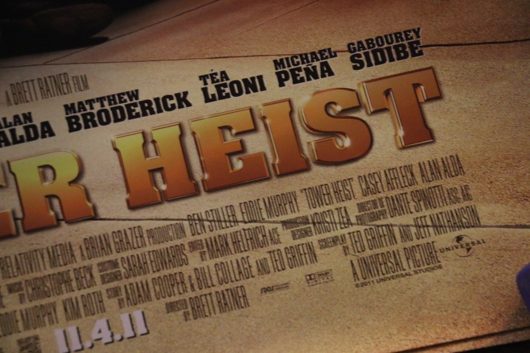 Tower Heist (2011) Original Double Sided Movie Poster 27×40 Ben Stiller
