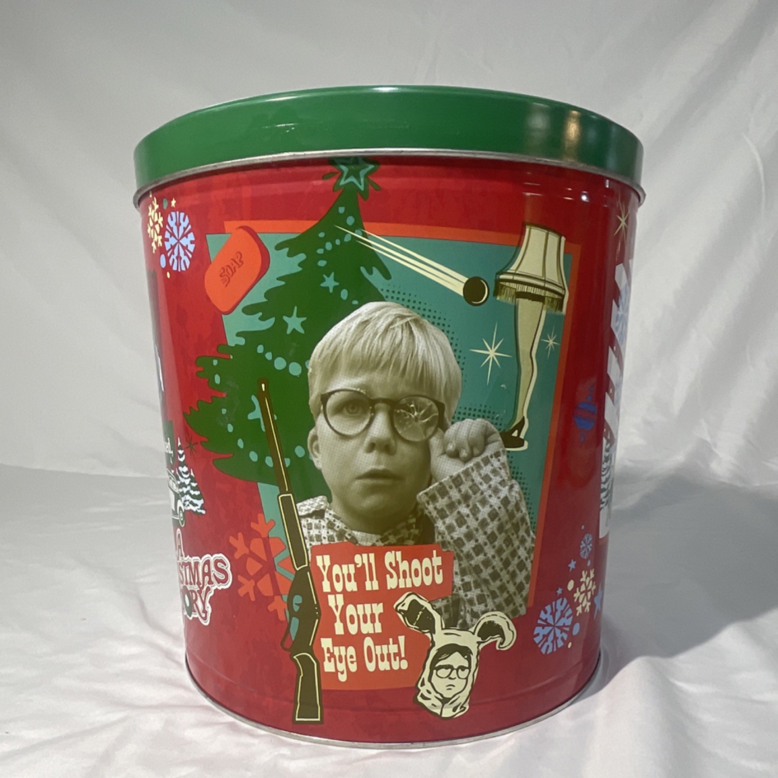 A Christmas Story Collectible 10 Inch Promotional Movie Tin