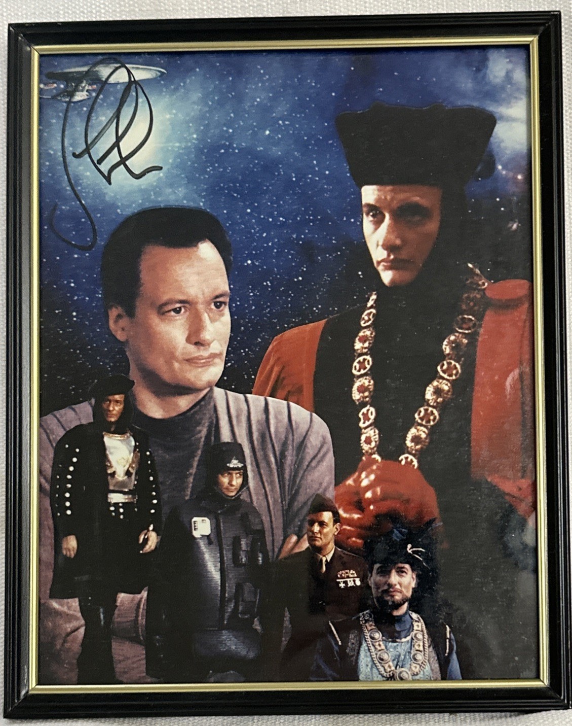 JOHN DELANCIE Q Star Trek Next Generation Signed 8×10 Autograph