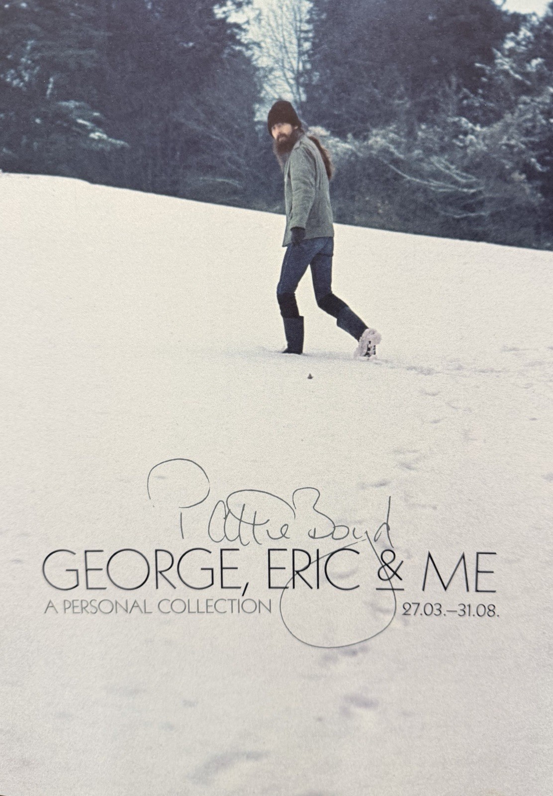 George(Beatles), Eric(Clapton)& Me (Pattie Boyd) A Personal Collection Book & CD