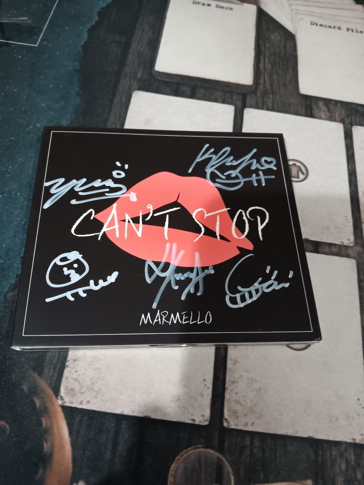 Marmello Can’t Stop signed cd album rare out of print used good condition