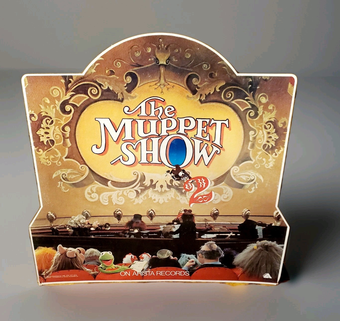 1978 “THE MUPPET SHOW” Jim Henson Orig Arista RECORD STORE PROMO STANDEE