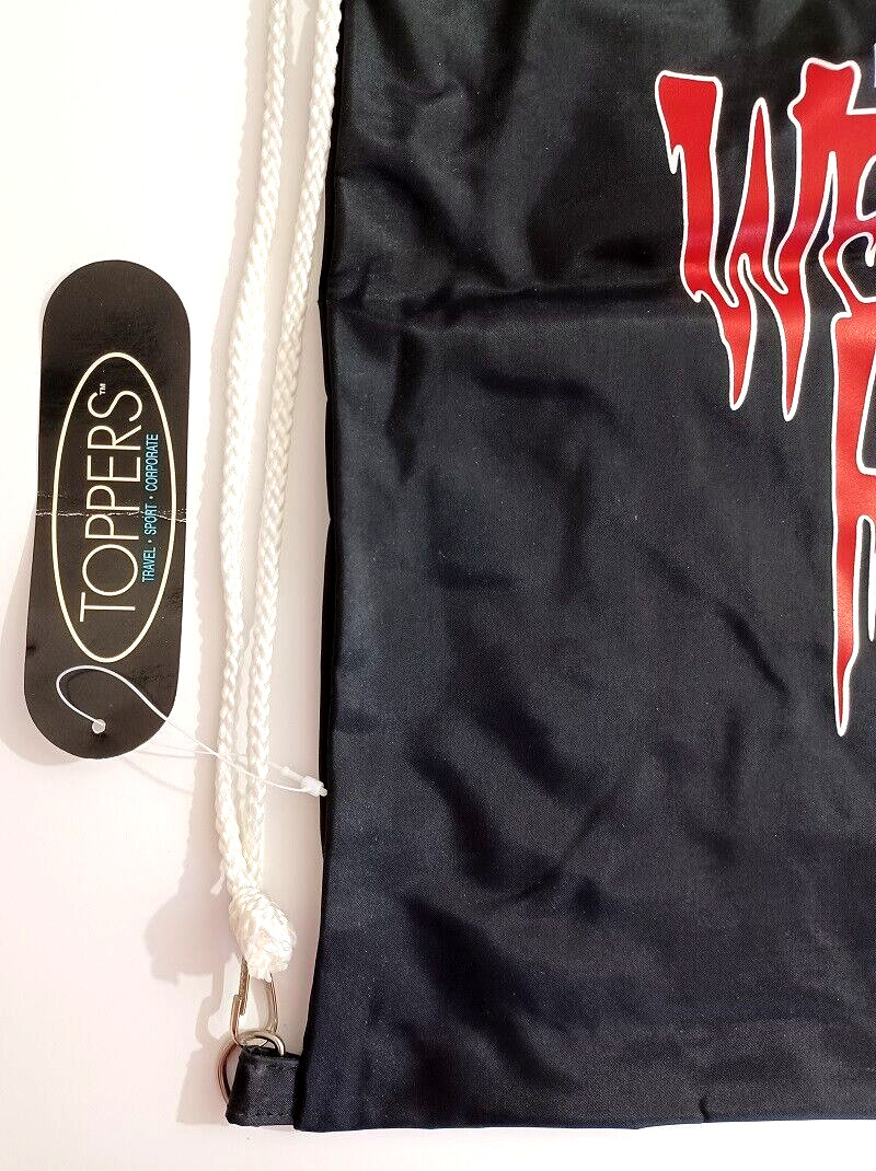 Fangoria Masters Of Horror 2000s NEW With Tag 17×20 Drawstring Shoulder Pack Bag