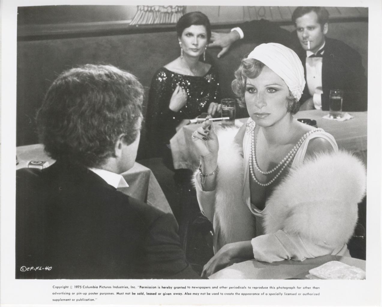 “FUNNY LADY”-ORIGINAL PHOTO-BARBRA STREISAND-SMOKING-#40