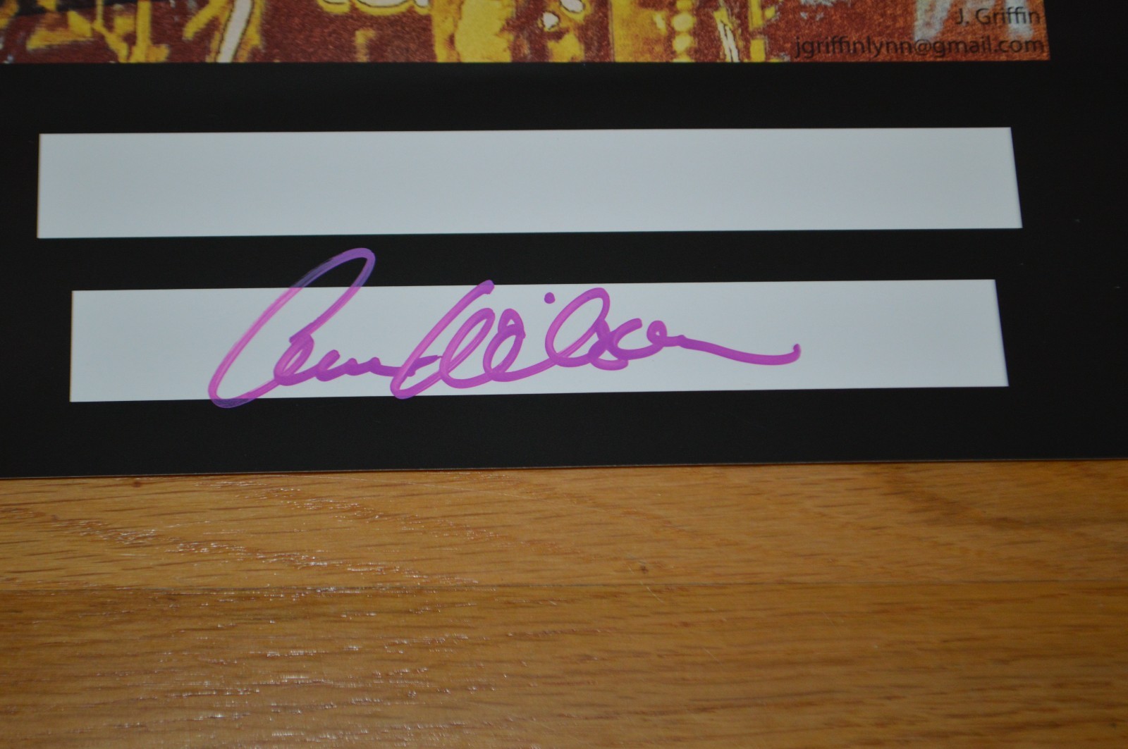 The Ann Wilson Thing ~ Autographed 11 x 17 Poster with COA ~ HEART Ann Wilson