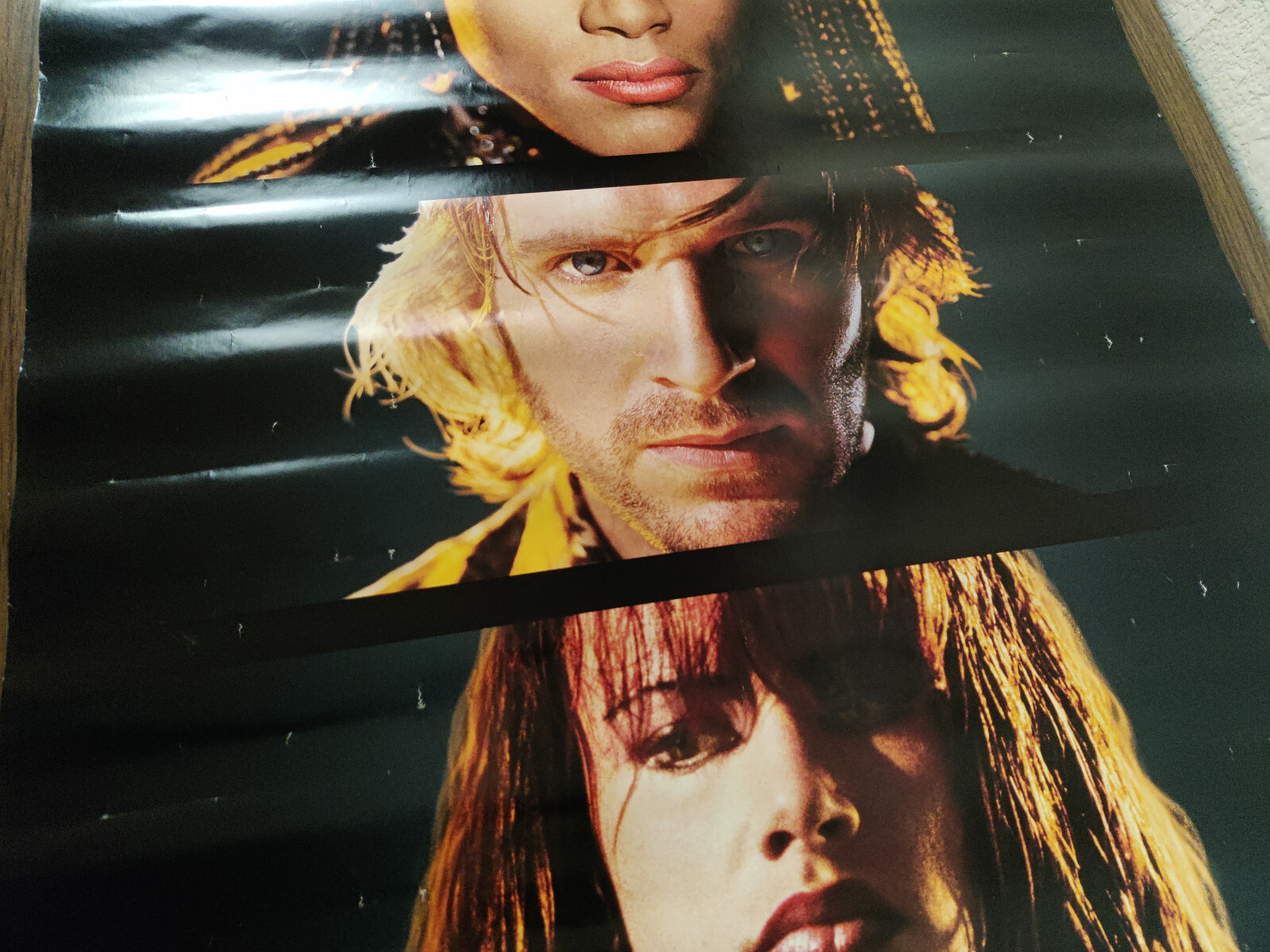 STRANGE DAYS MOVIE POSTER Original SS RALPH FIENNES ANGELA BASSETT