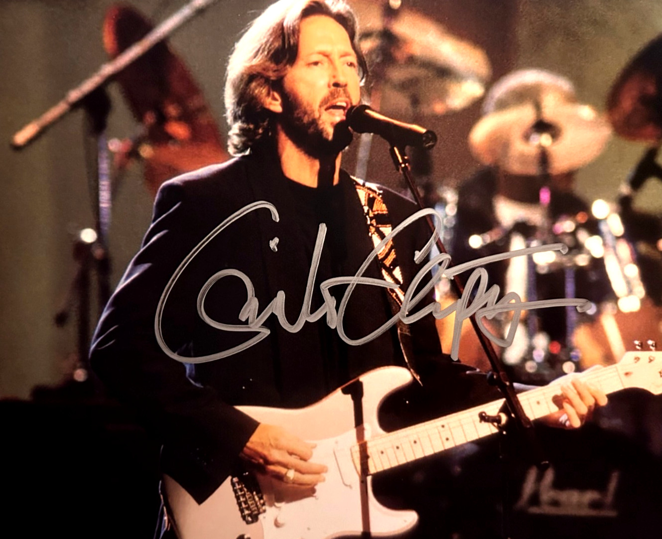 ERIC CLAPTON Signed Autograph 8×10″ Original Signature Authentic with COA Cert.