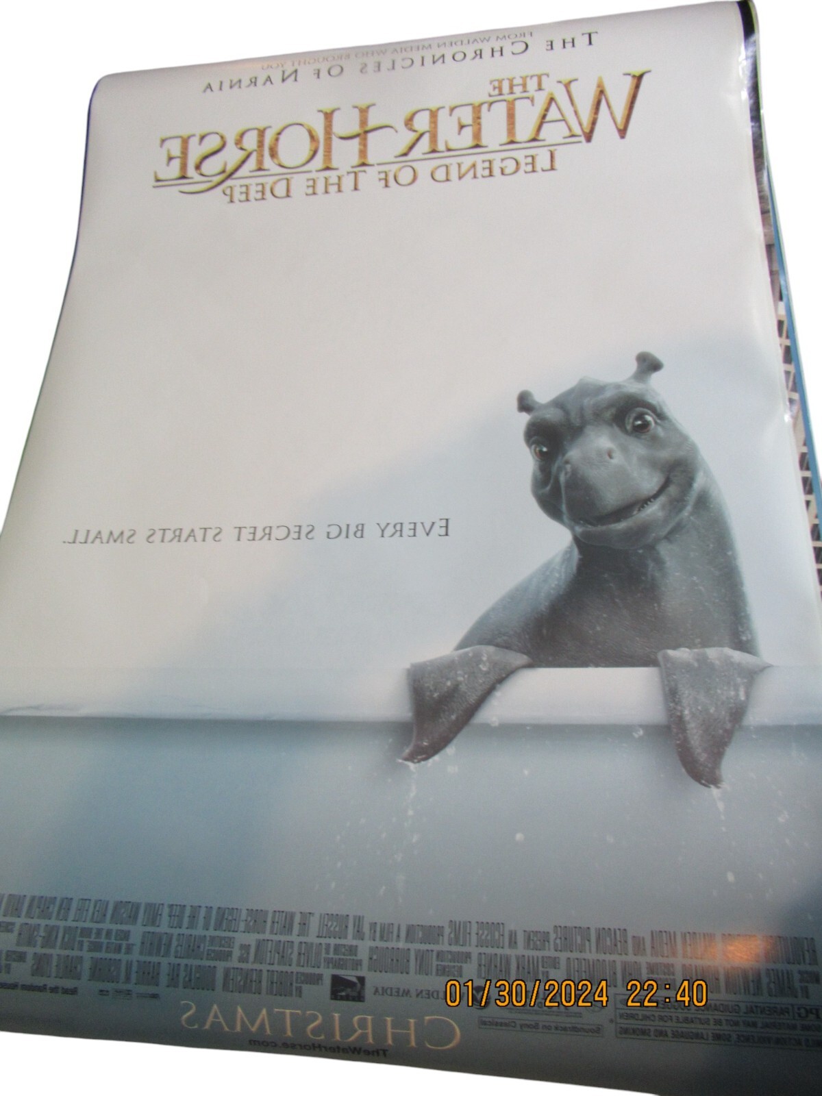 2007 The Water Horse Fantasy Double Sided 27″ x 41″ Theatrical Movie Poster