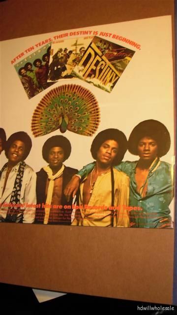 WHOLESALE LOT of 7 MICHAEL JACKSON 5 1970s Tour CONCERT PROGRAM ’79 book five