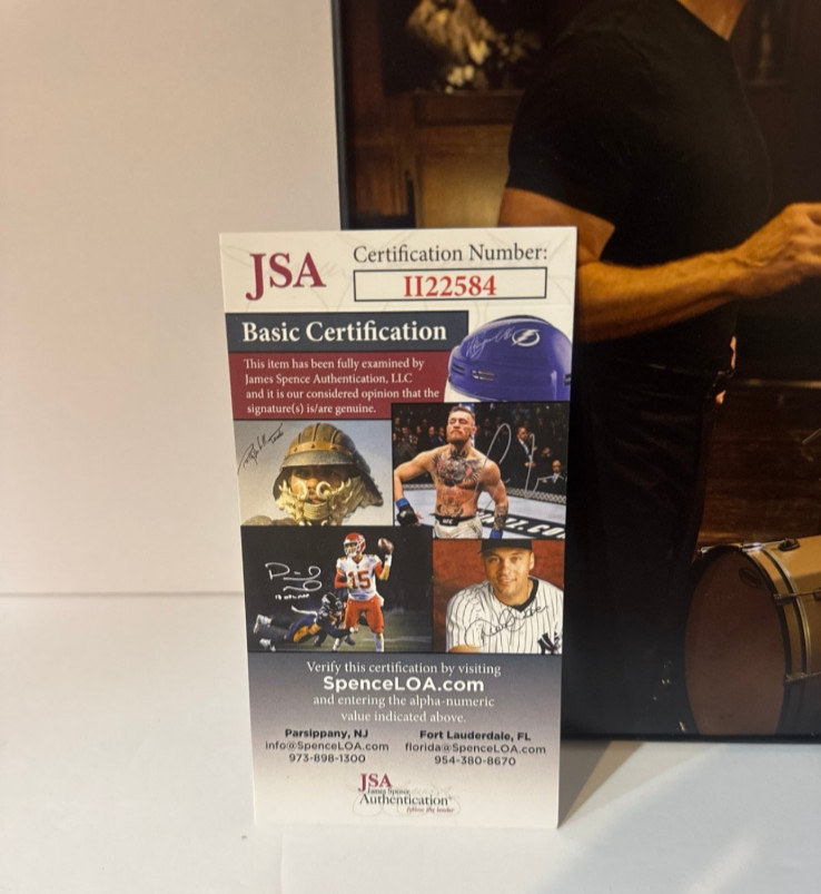 Whiplash J.K. Simmons Signed 8×10 Photo – Oscar Winner – JSA Certified Authentic