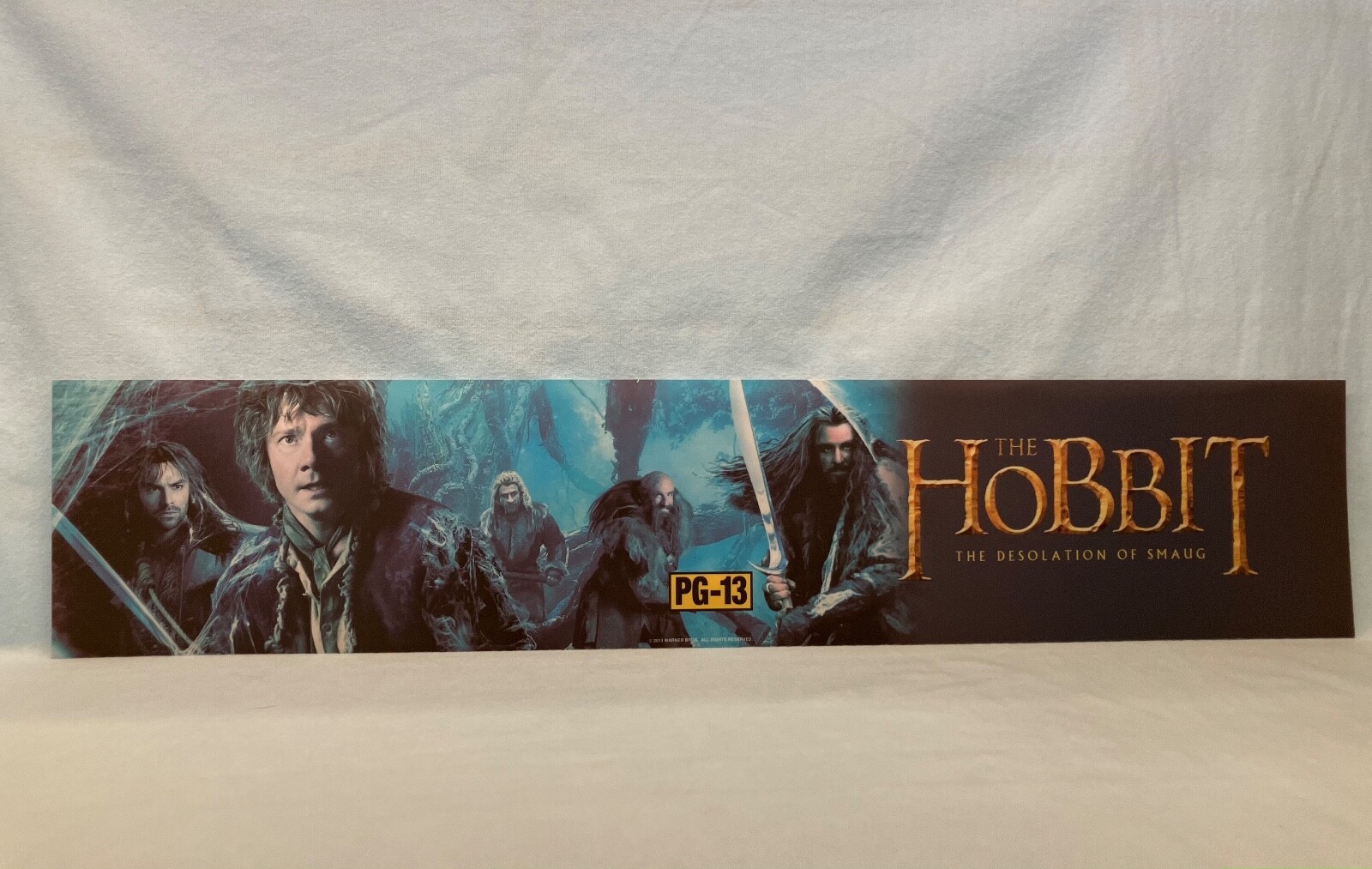 The Hobbit The Desolation Of Smaug Double sided Movie Mylar Poster (5″ x 25″)