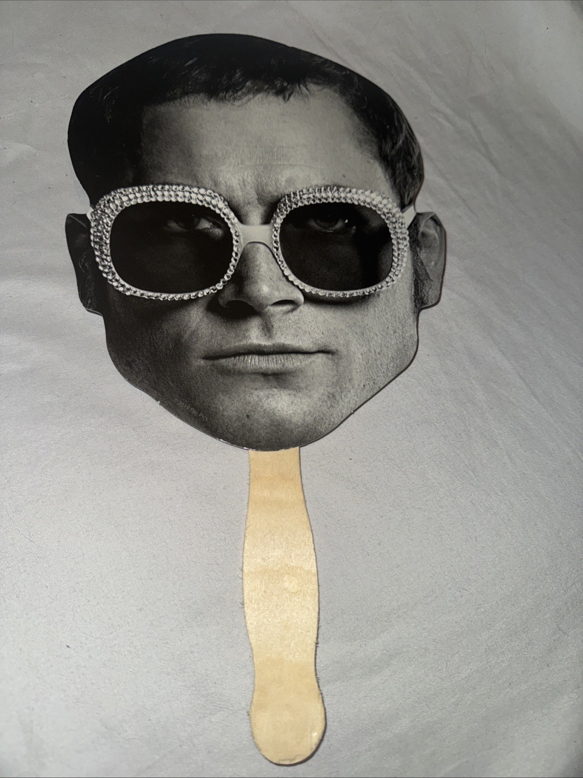 Elton John Rocketman Movie Promo Fan Mask Movie Swag Taron Egerton Premiere Gift