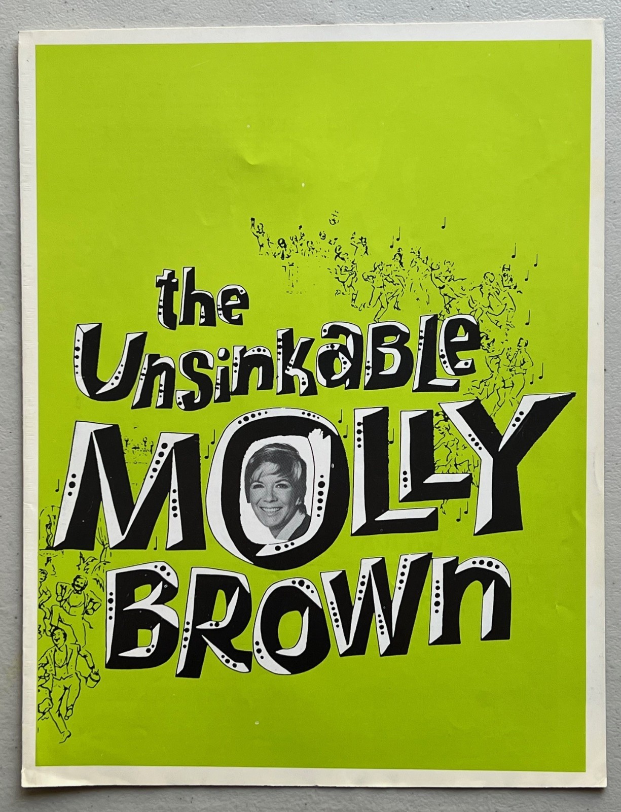 The Unsinkable Molly Brown 1969 Kenley Players Ohio Theatre Program Vikki Carr