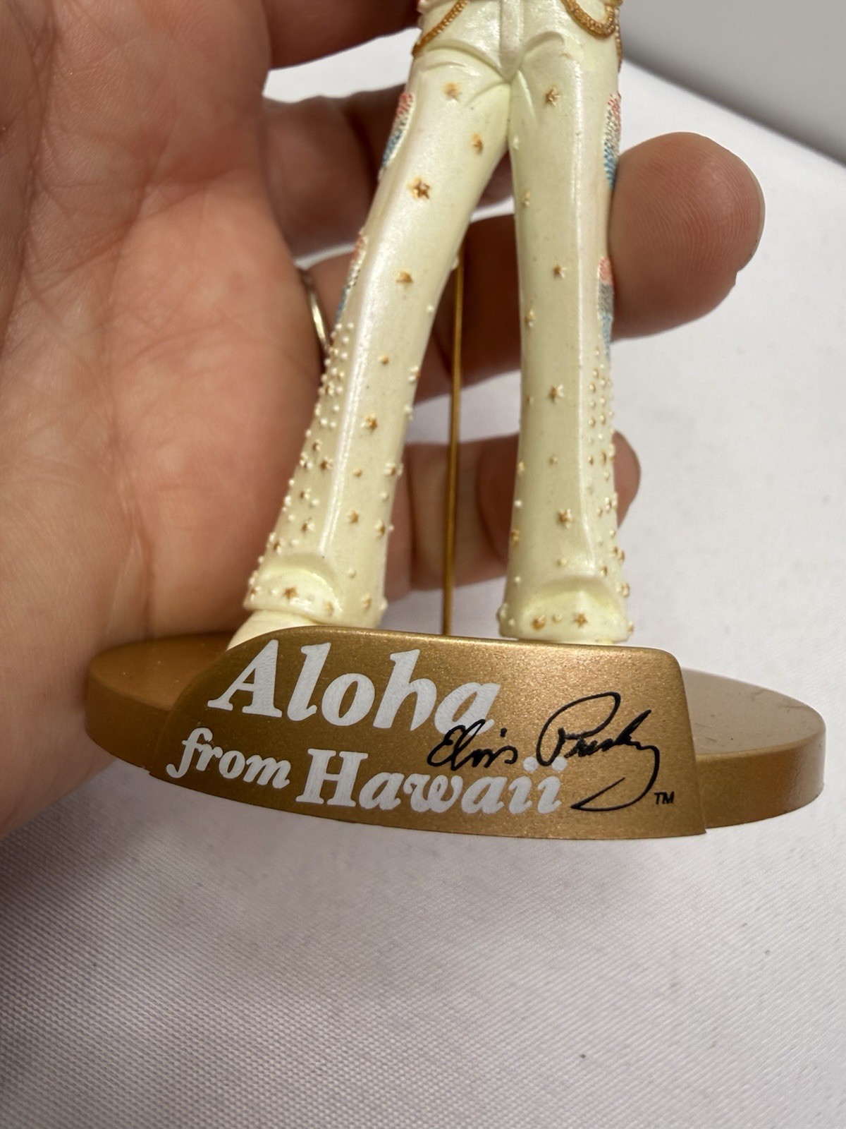 Elvis Presley OFFICIAL EPE Aloha Special Trevco Christmas Ornament Decor