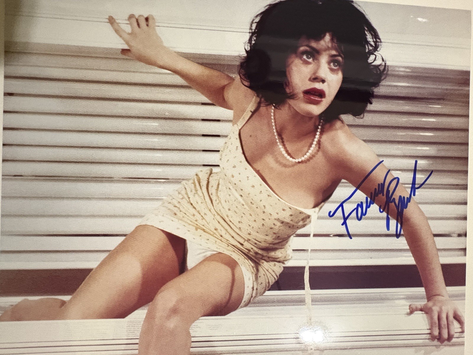 Fairuza Balk actress REAL early hand SIGNED Photo w/coa