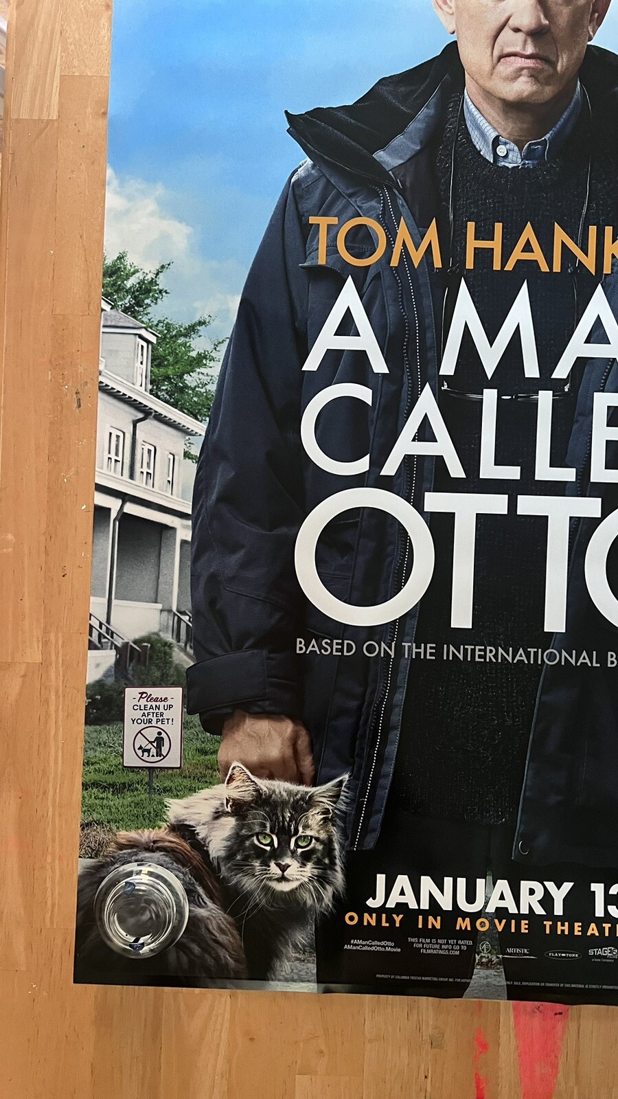 A Man Called Otto DS Theatrical Movie Poster 27×40