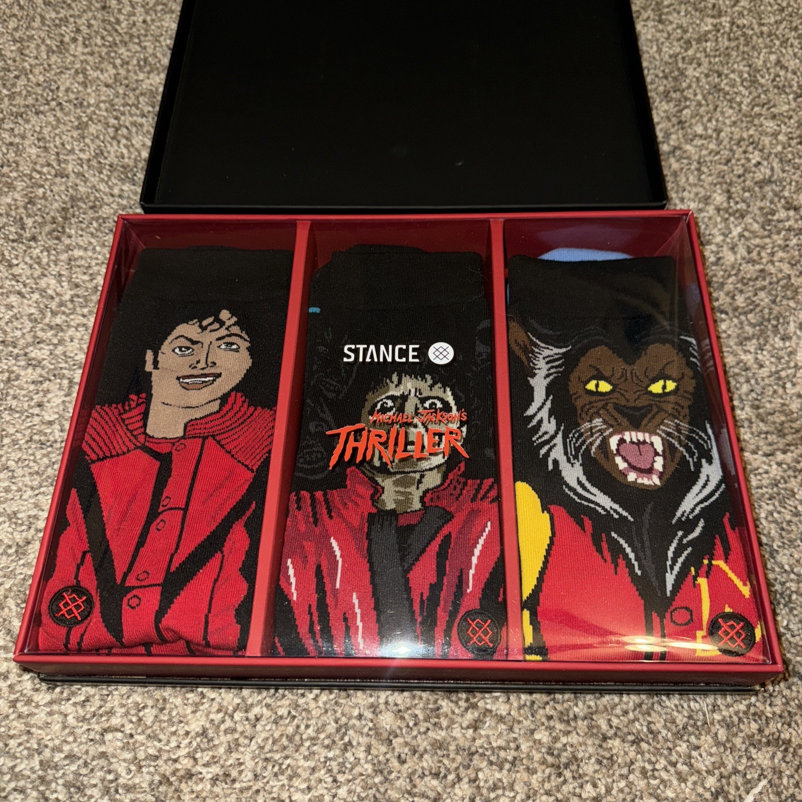 Stance x Michael Jackson Thriller Socks Large Set!