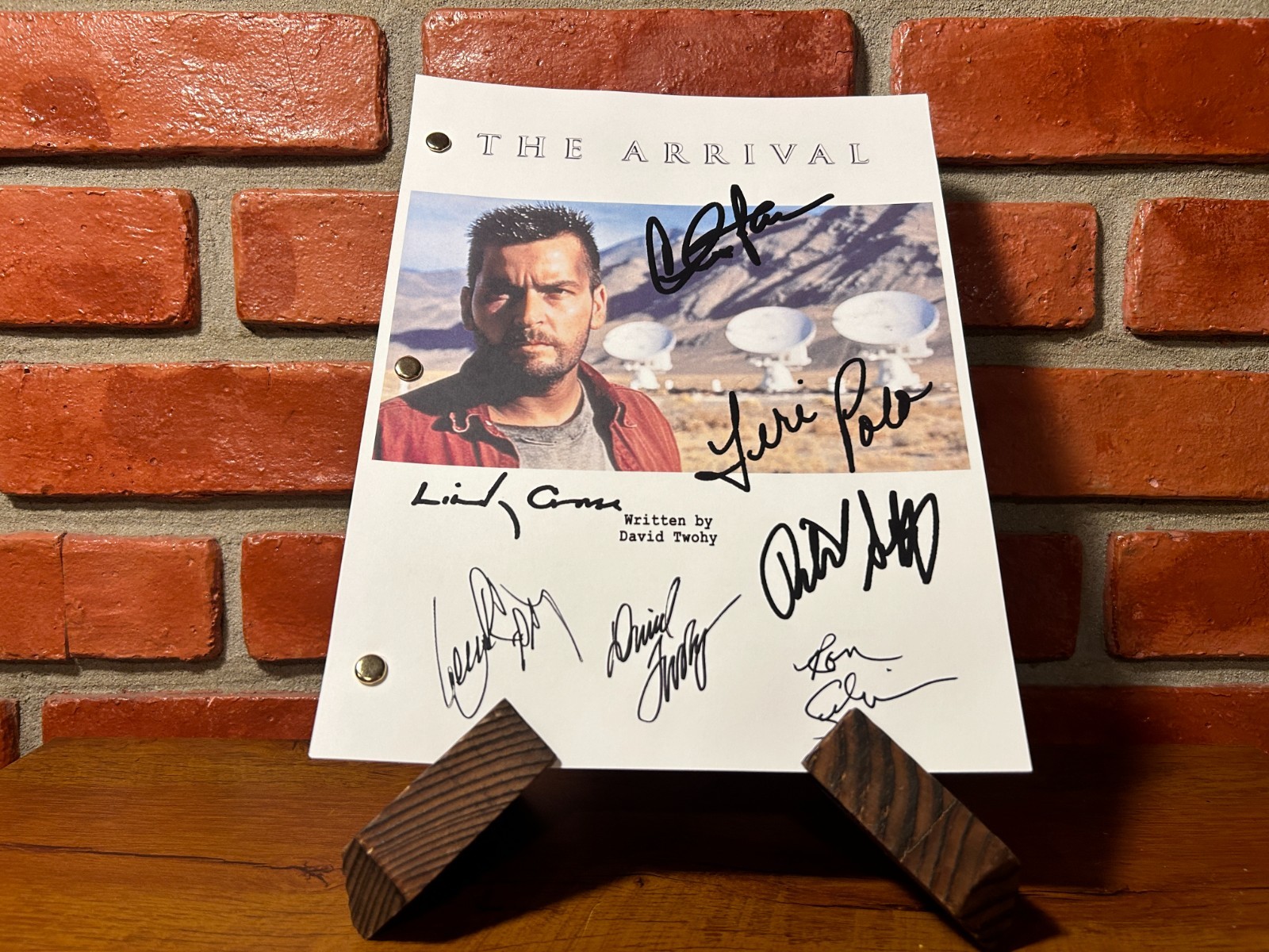 The Arrival Movie Signed Autographed Script Full Screenplay Full Script Reprint