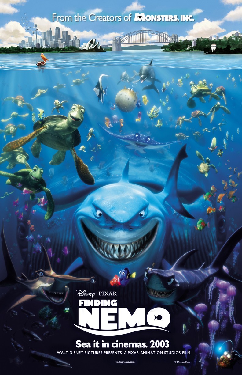 Finding Nemo 27 x 40 Movie Poster – Style A