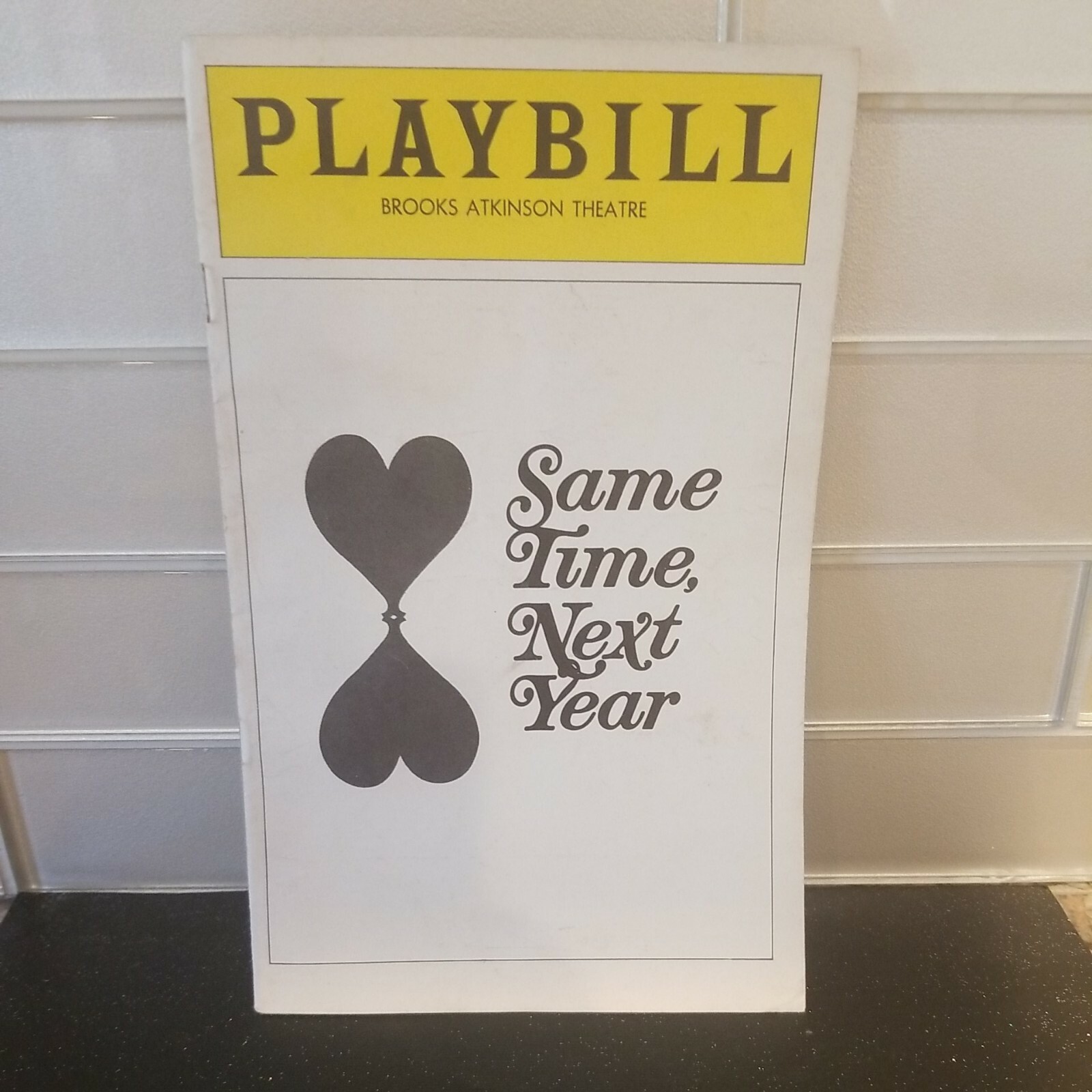 SAME TIME NEXT YEAR – Brooks Atkinson Theatre Playbill – January 1977 Free ship