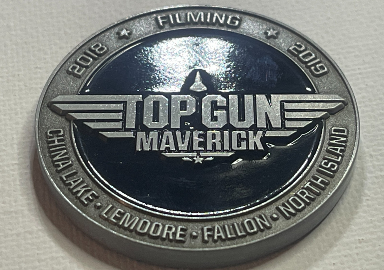 Top Gun: Maverick Film – U.S. Navy Fighter Weapons School Challenge Coin