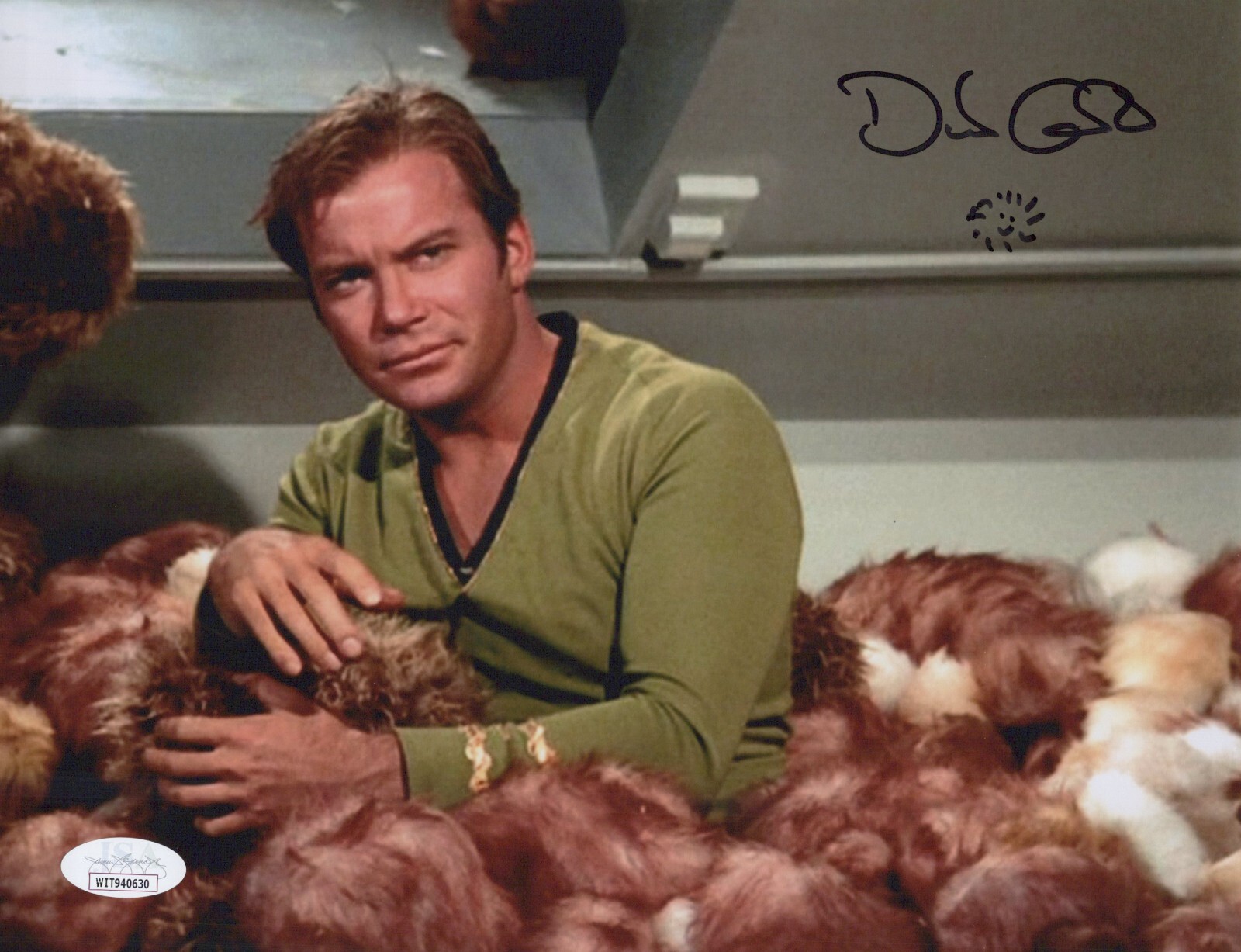 DAVID GERROLD Hand Signed STAR TREK 8×10 Photo Authentic Autograph JSA COA Cert