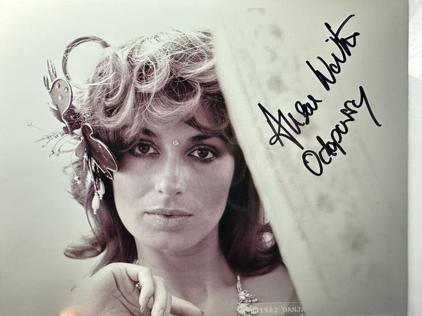 8X10 Autograph ALISON WORTH James Bond Signed Photograph W/COA