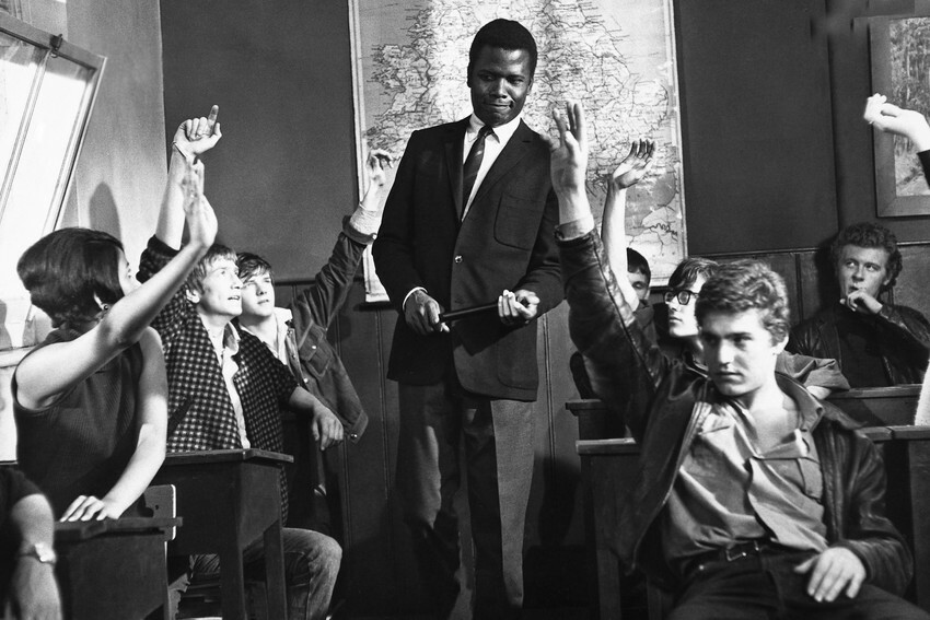 To Sir With Love Sidney Poitier 18×24 Poster