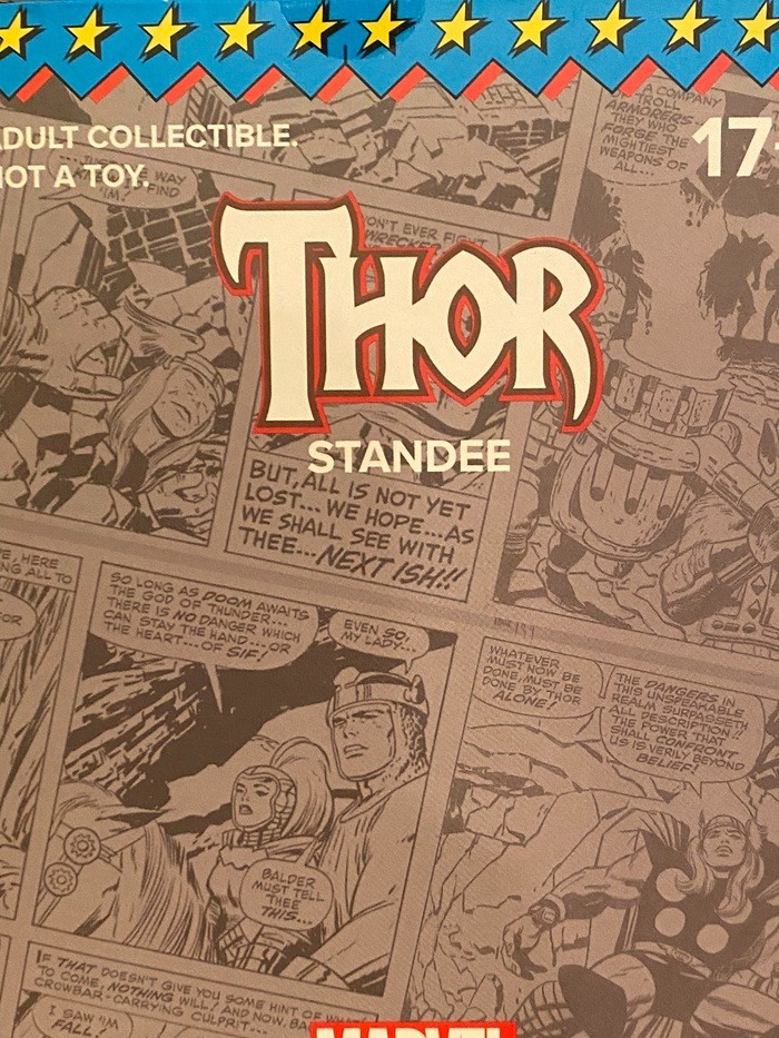 LootCrate Original Marvel Thor Standee 2022 sealed