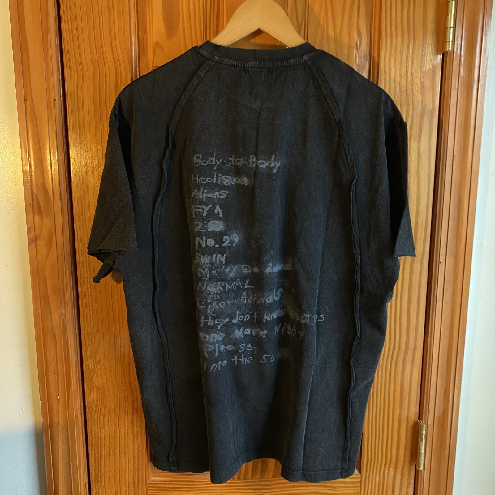 Official BTS 2026 NYC New York Pop-Up Exclusive Black T-Shirt LARGE