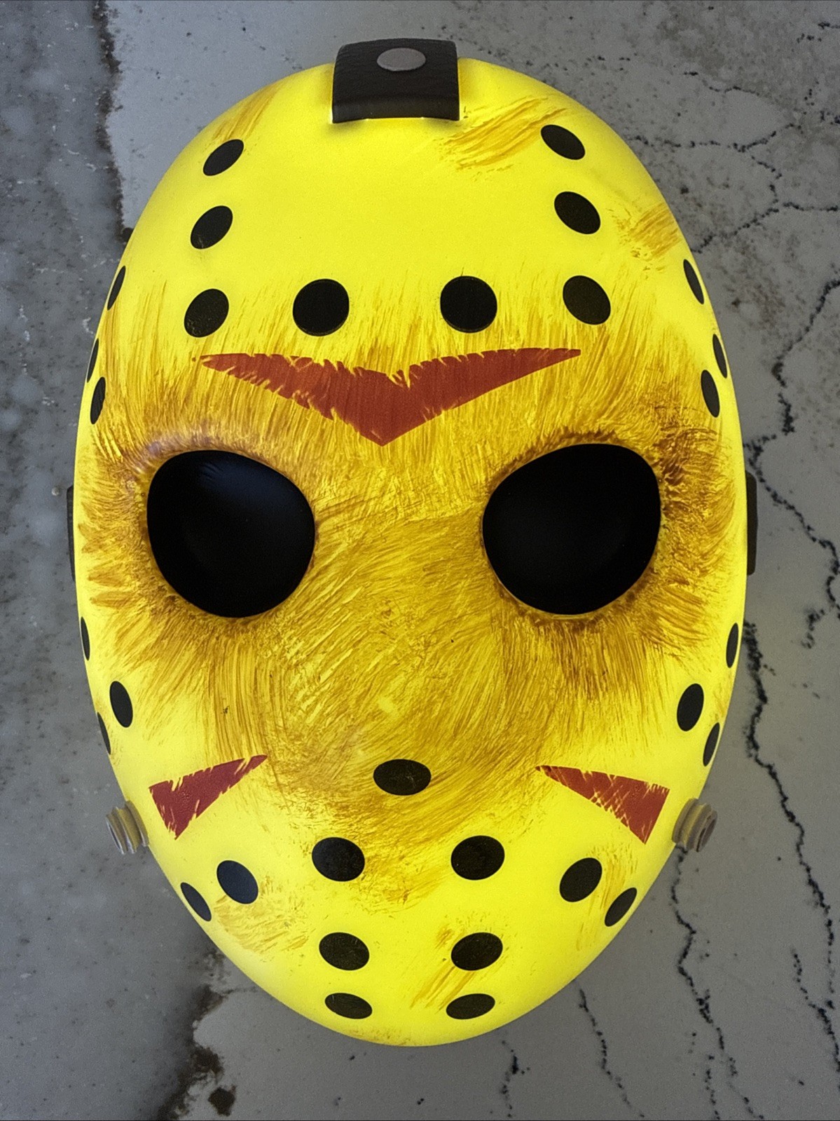 Jason Voorhees Mask Light Friday the 13th Paladone Horror Decor Yellow Rare