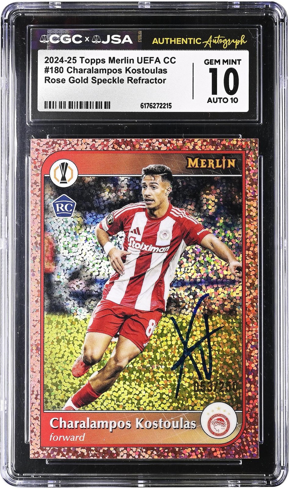 Merlin TV Trading Card Fanatics Authentic COA Item#14660348