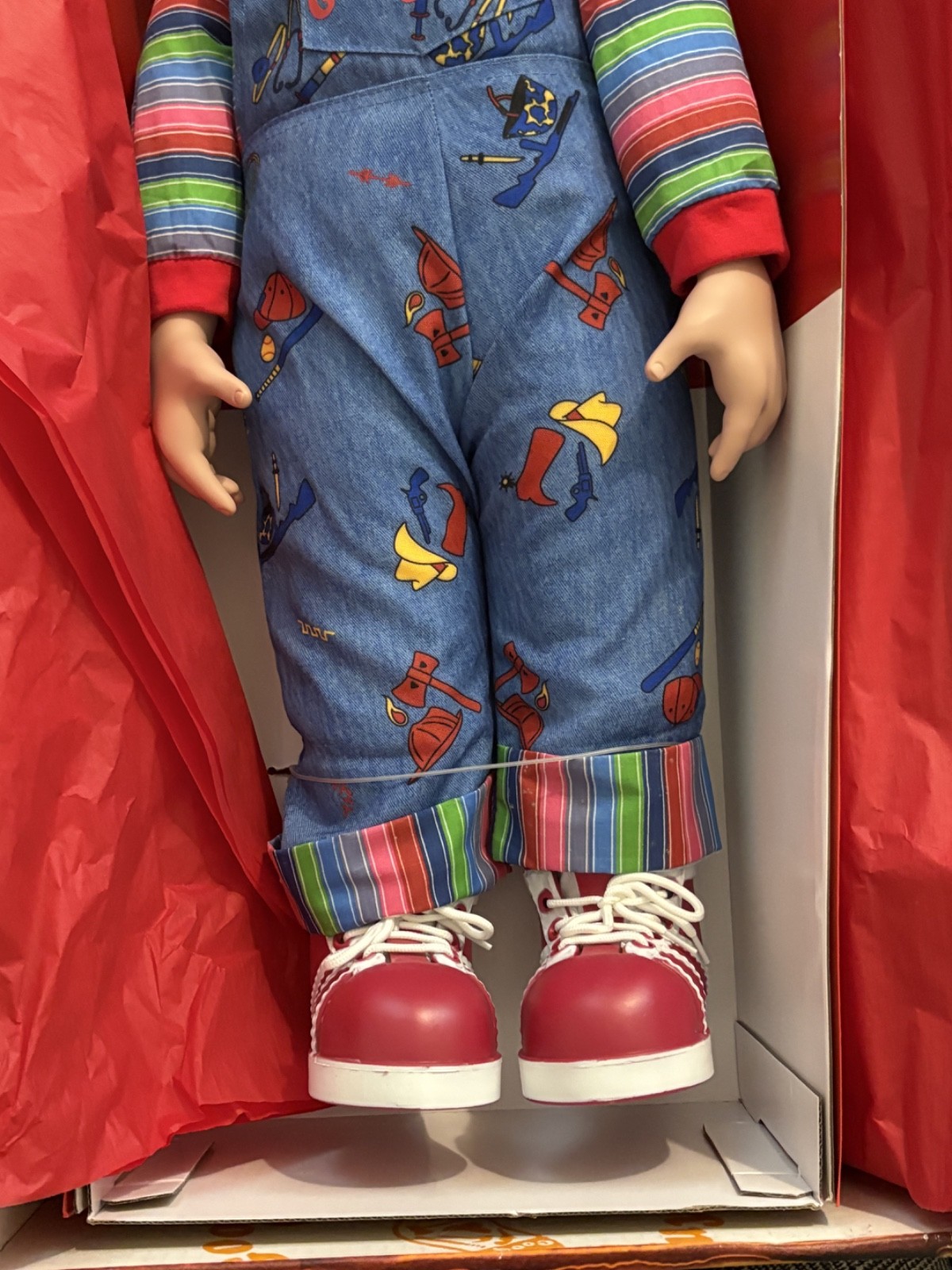 VERY RARE CHUCKY TV SERIES USA SYFY PROMO 30 INCH CHUCKY DOLL *BRAND NEW IN BOX*