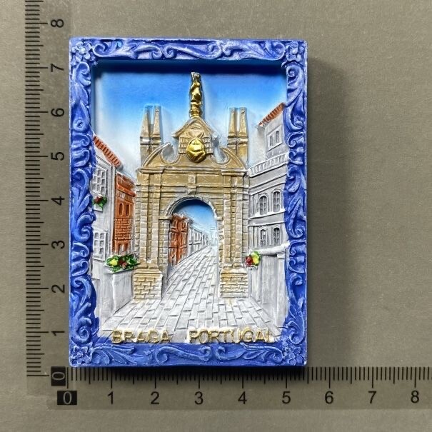 Braga Portugal Tourist Souvenir 3D Resin Refrigerator Fridge Magnet GIFT IDEA