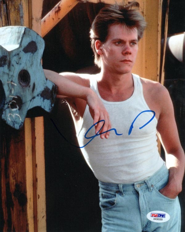 KEVIN BACON SIGNED AUTOGRAPHED 8×10 PHOTO FOOTLOOSE PSA/DNA